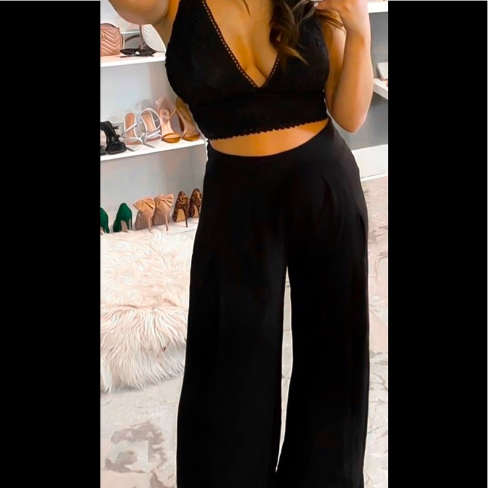 Black Two Piece Set